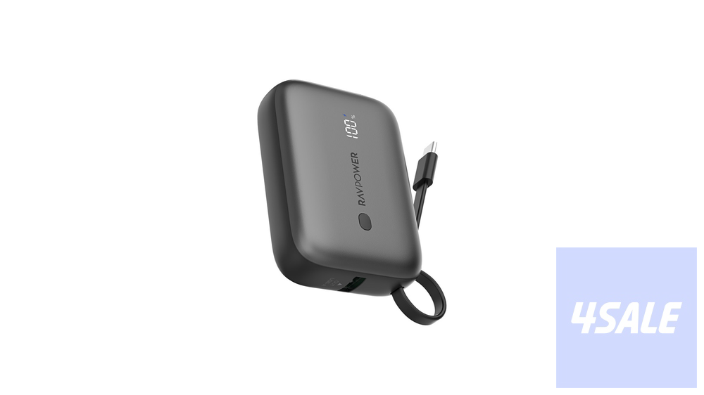 RAVPower RP-PB1224 PD20W 10000mAh 3-Port Power Bank0