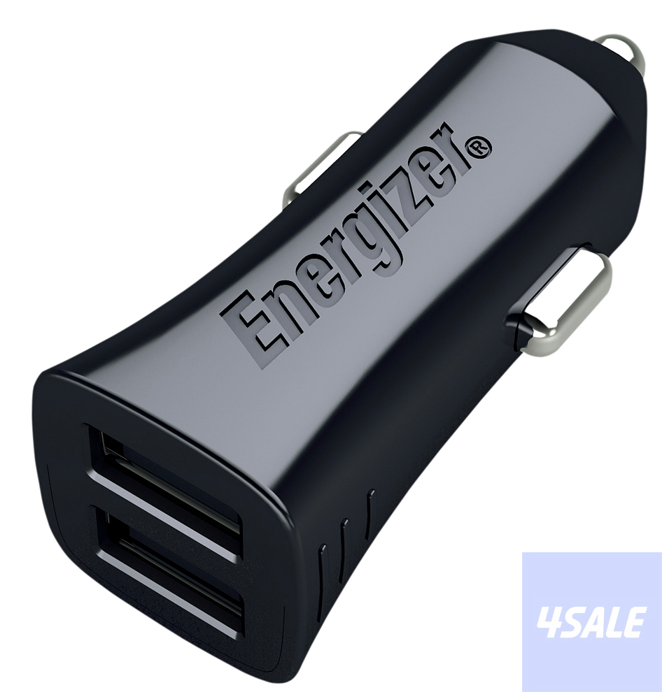 Energizer Car Charger 17W 2USB Black0