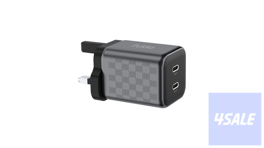 Pukka P-ChargPort45CC 45 Watt 2 ports USB-C & USB-C0