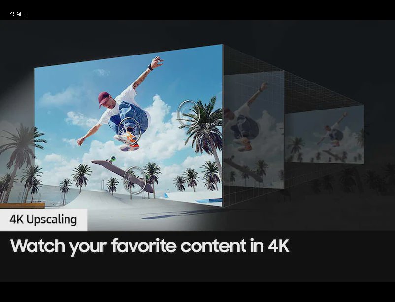 Samsung 55 inch FLAT QLED 4K Resolution QA55Q60DAUXZN0