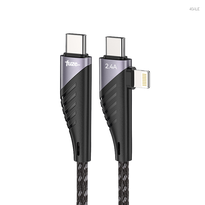 Fuze F.UnilinkCCL USB-C to USB-C /Lightning 60 Watt 1.2 m0