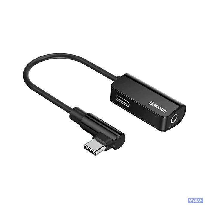 Baseus Type-C to C & 3.5mm jack L45 Black0