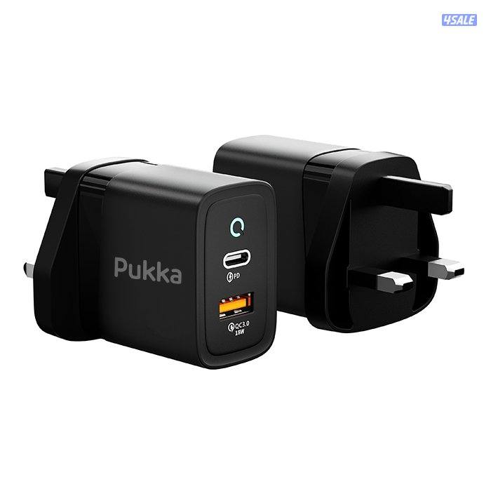 Pukka P-iCharg35CM Two Ports (USB-C & USB-A ) 35 Watt with Cable USB-C to Micro0