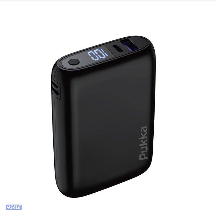 Pukka P-Tank10K 10000 mAh Power Bank 22.5 Watt-Black0