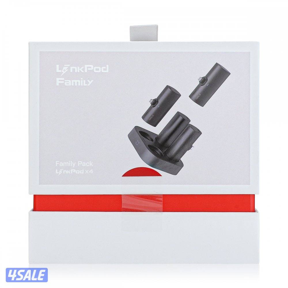 iWalk LinkPod Charging Station 4 in 1 4500 mAh - White0