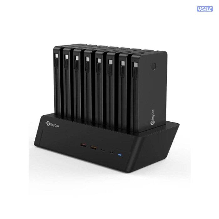 Raycue 8 in 1 Charging Station Combo with 8*10000mAh PD20W Power Bank-UK0
