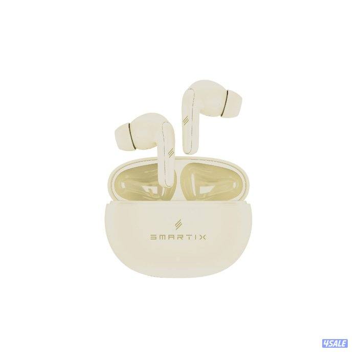 Smartix premium wireless earbuds ANC1 buds beige0