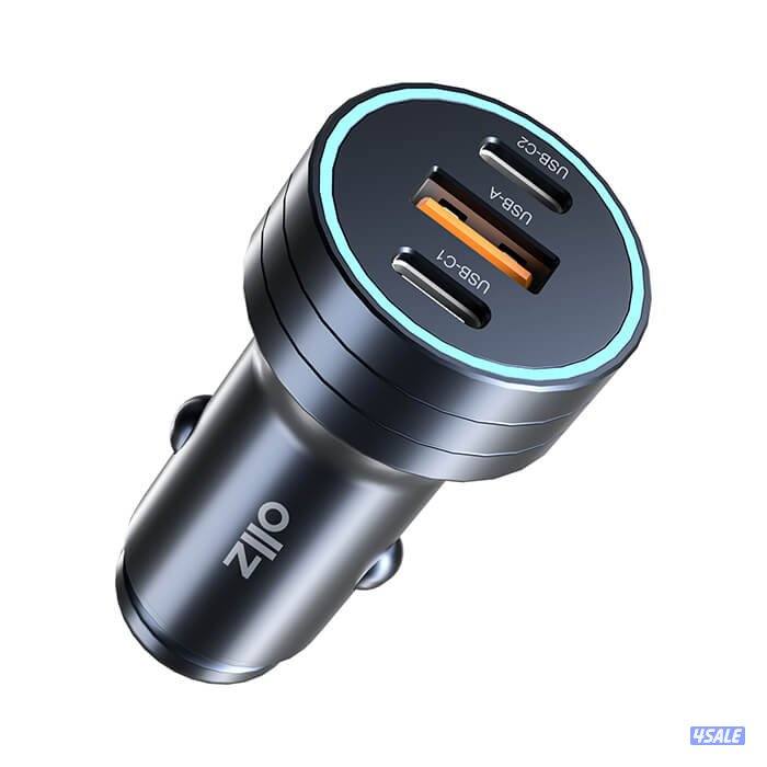 OllZ DriveGear33W Car Charger 33 Watt (2X USB-C & 1 USB-A)0