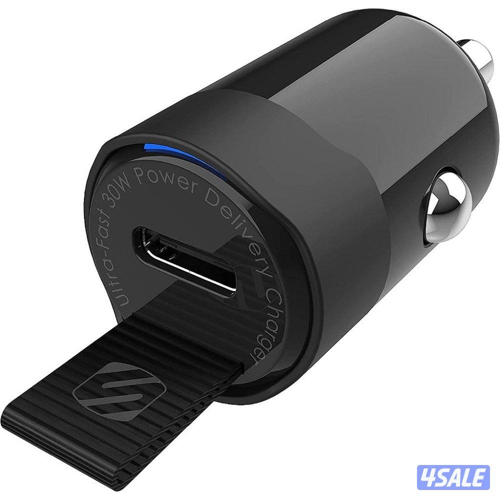 Scosche PowerVolt 30W USB Type-C Fast Car Charger0