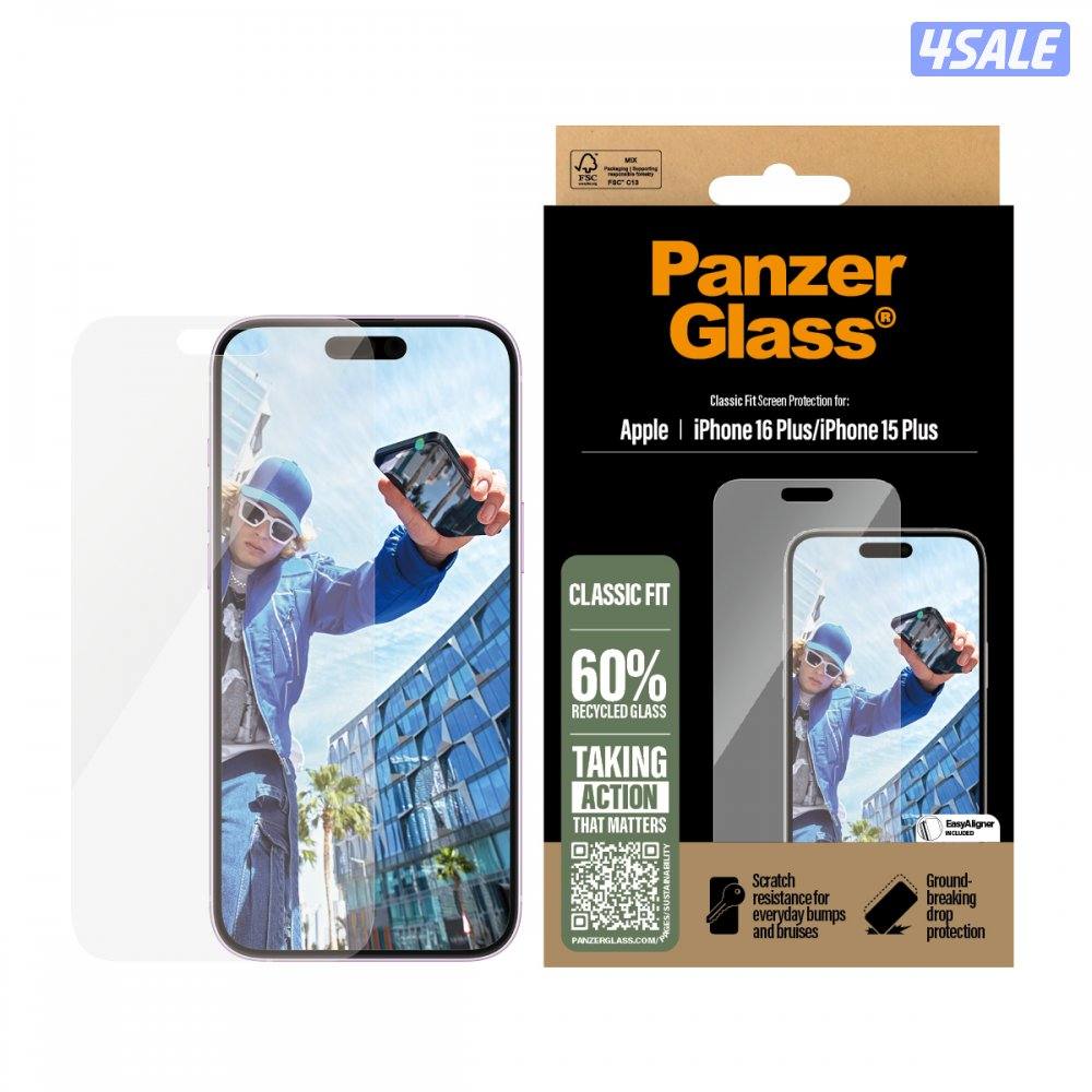 PanzerGlass® Screen Protector iPhone '24 6.7" | Classic Fit0