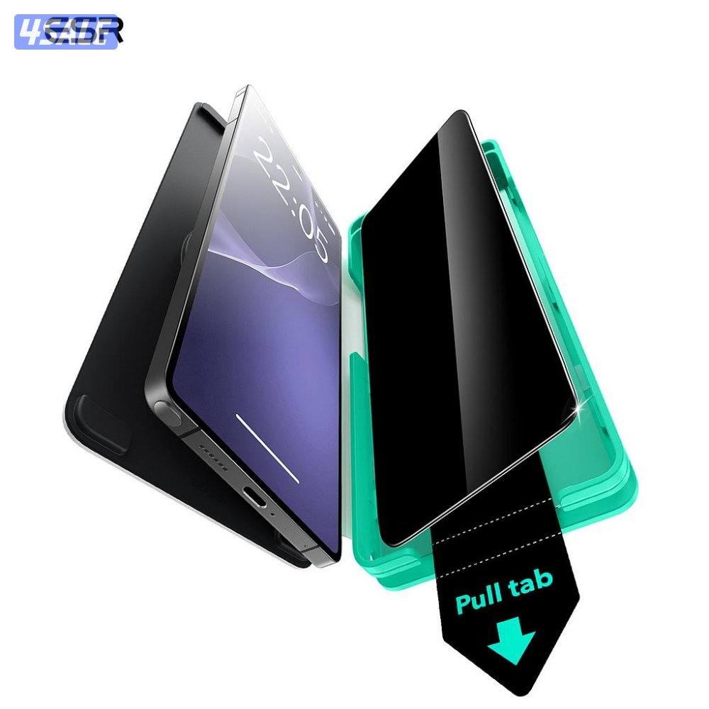 ESR S25 Ultra Privacy Tempered Glass - Black, 1 pack0