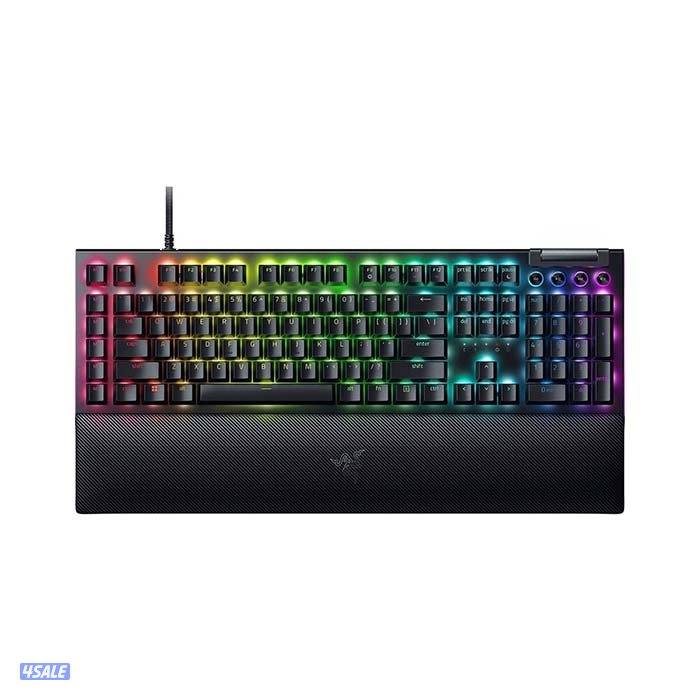 RAZER BLACKWIDOW V4 - Green Gaming Keyboard0