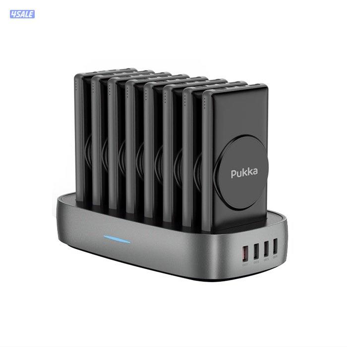 Pukka P-PB921W8 8in1 Station 10000mAh 20WPD Wireless 15 Watt0