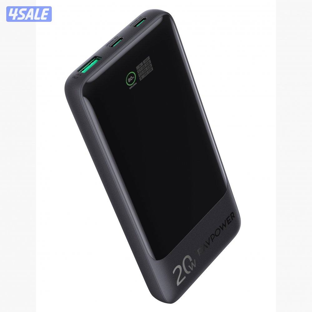 RAVPower RP-PB1229 PD20W Pioneer 20000mAh 3-Port Power Bank0