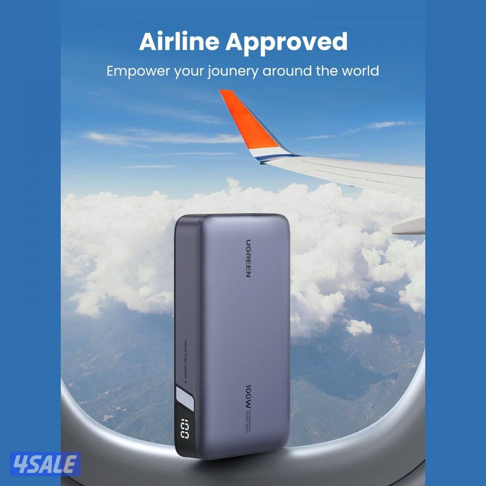 UGREEN 25000mAh 145W Two-way Fast Charging Power Bank0