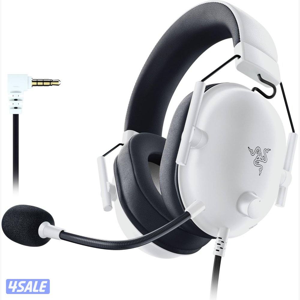RAZER BLACKSHARK V2 X White Headset0