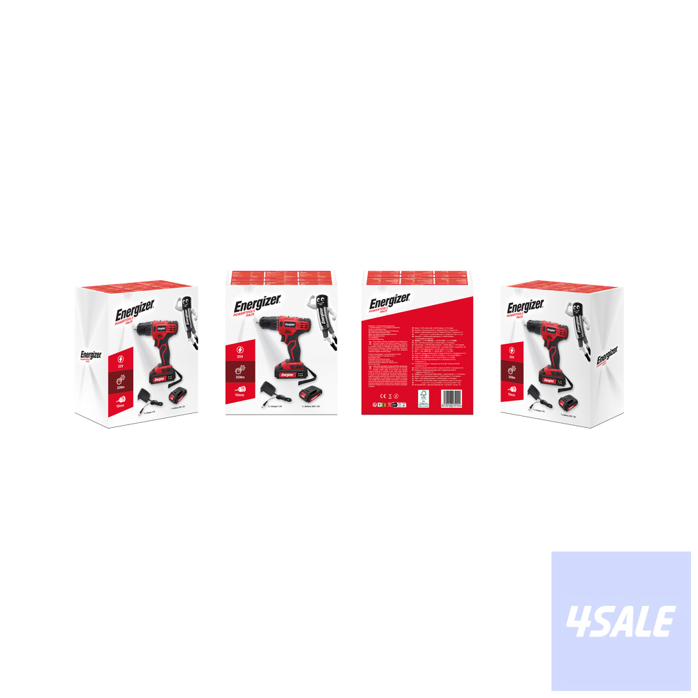 Energizer Cordless Drill (Pack)0