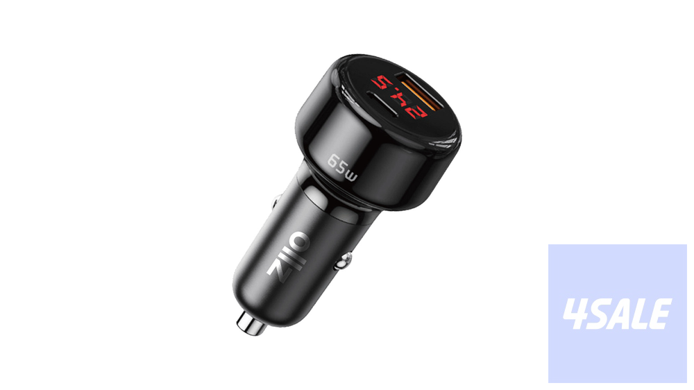 OllZ BoostDrive65W Car Charger 65Watt (USB-C & & USB-A)0