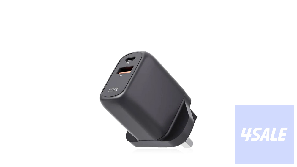 iWALK Leopard GAN 30W- 1AC, 35W Fast charging, USB-A & USB-C0