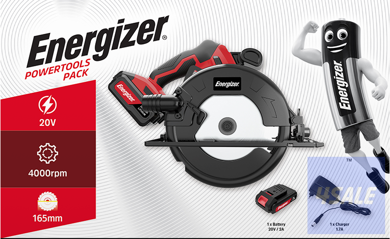 Energizer Cordless Circular Saw (Pack)7