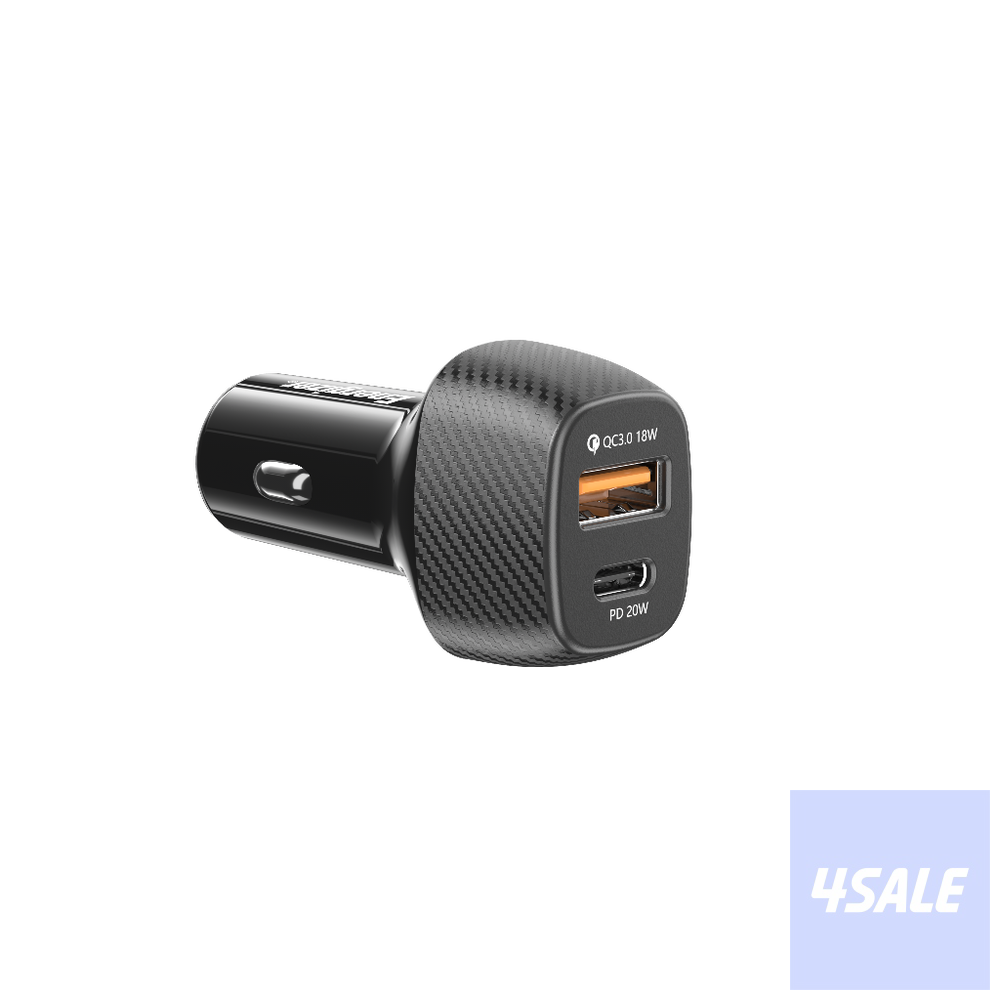 Energizer Car Charger 38W PD QC30 Black1