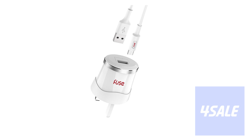 fuse F.PCM37 Dignity single port charger set(Micro)(UK)White0