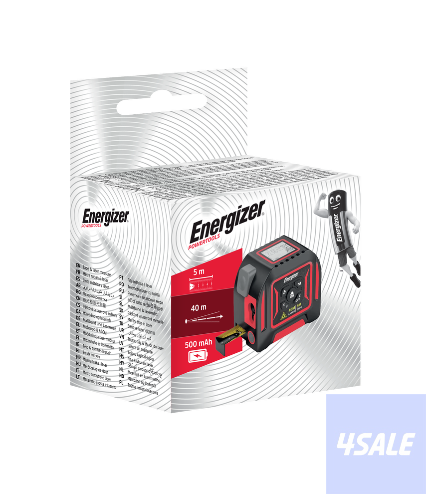 Energizer Laser Distance Meter 40m3