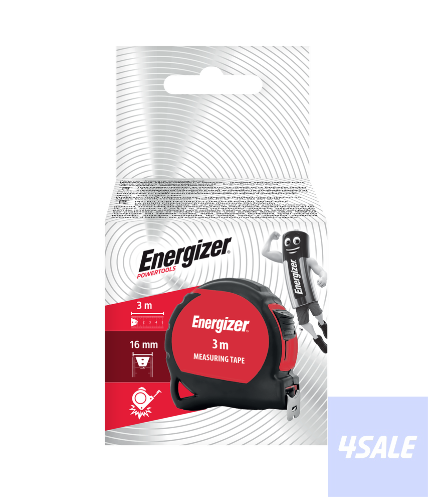 Energizer Tape Measure 3m5