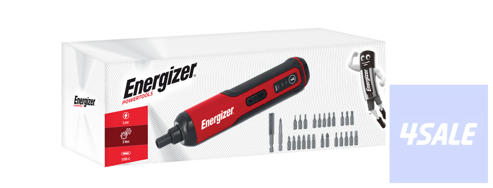 Energizer Cordless Screwdriver (3.6V)6