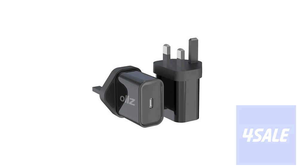 OllZ ChargeKit 35Watt Wall Charger USB-C Port with USB-C to lightning Cable0