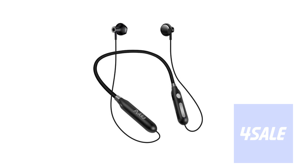 Pukka P-Lite Wireless Bluetooth Earphone - Black0