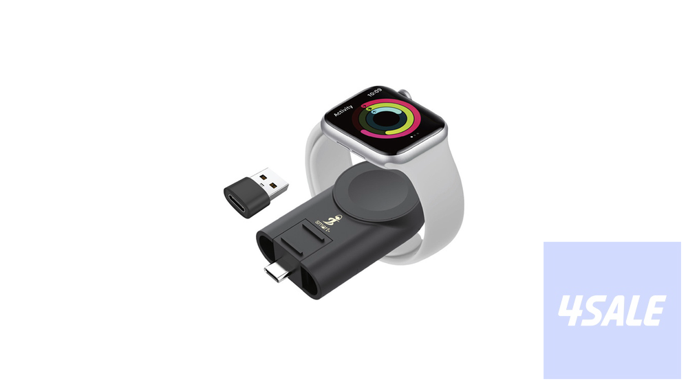 Smart Premium Wireless Watch Charger Multi angle adjustable USB-A Adaptor included.0