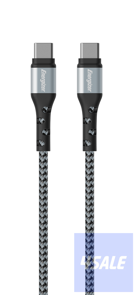 Energizer Cable USBC-C METAL 2M Argent0