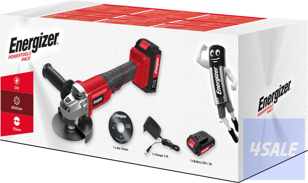 Energizer Cordless Grinder (Pack)8
