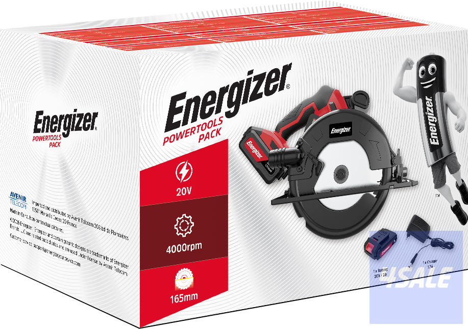 Energizer Cordless Circular Saw (Pack)5