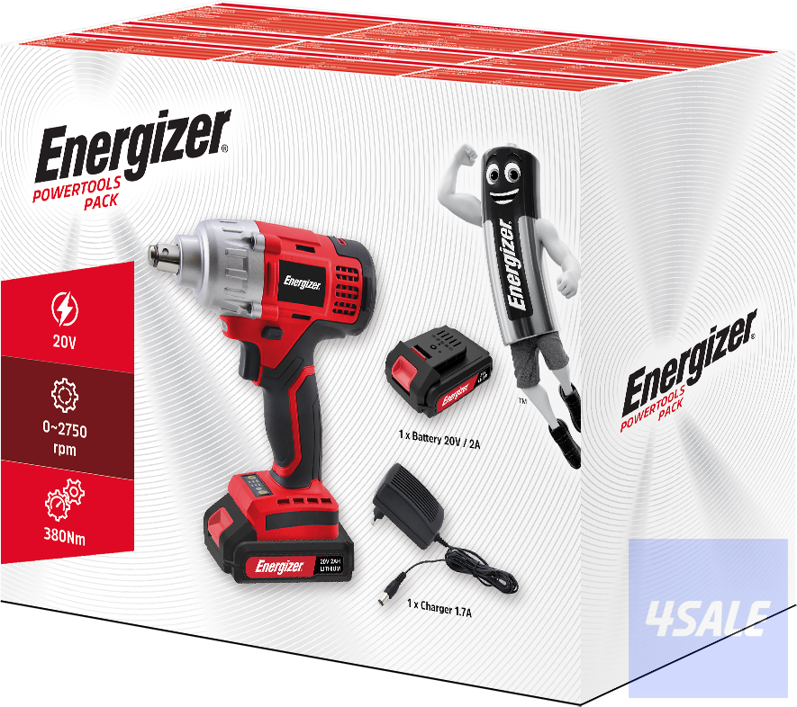 Energizer Impact Wrench (pack)7