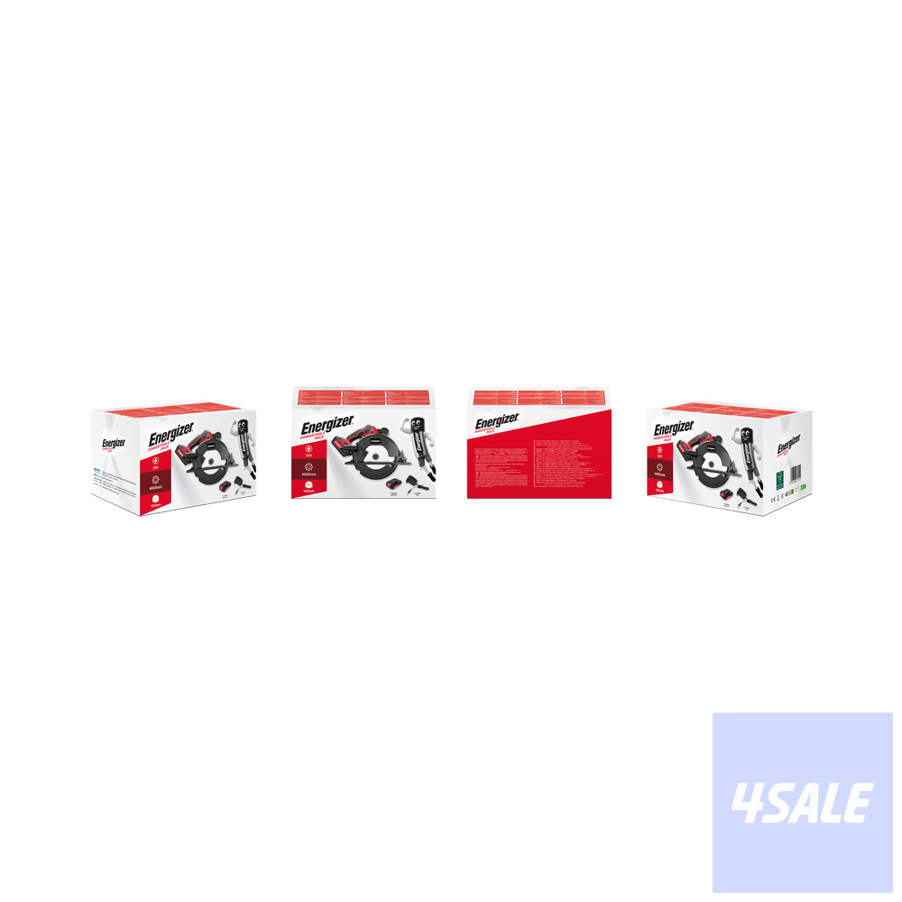 Energizer Cordless Circular Saw (Pack)2