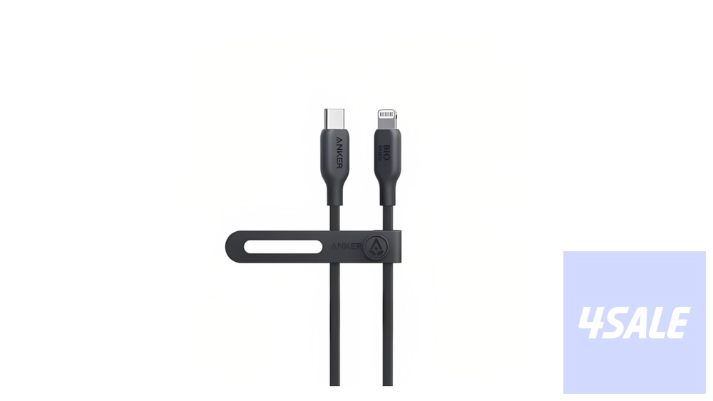 Anker 542 USB-C to Lightning Cable (Bio-Based) (0.9m/3ft) -Black0