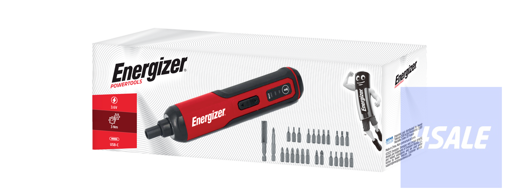 Energizer Cordless Screwdriver (3.6V)7