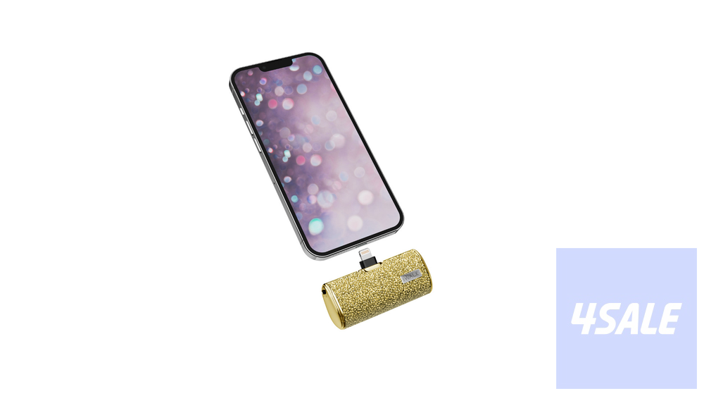 iWALK Secret4500 | 4500mAh BlingBling Portable Charger for iPhone - Gold0