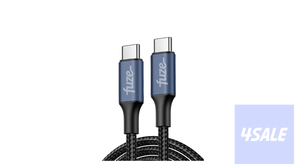 fuze F.ArmourCC Cable USB-C to USB-C up to 60 Watt-Black0