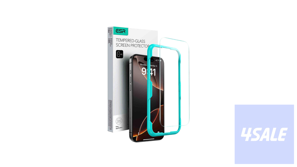 ESR iPhone 16 Pro Tempered-Glass Screen ProtectorFULL -SCREEN COVERAGE0