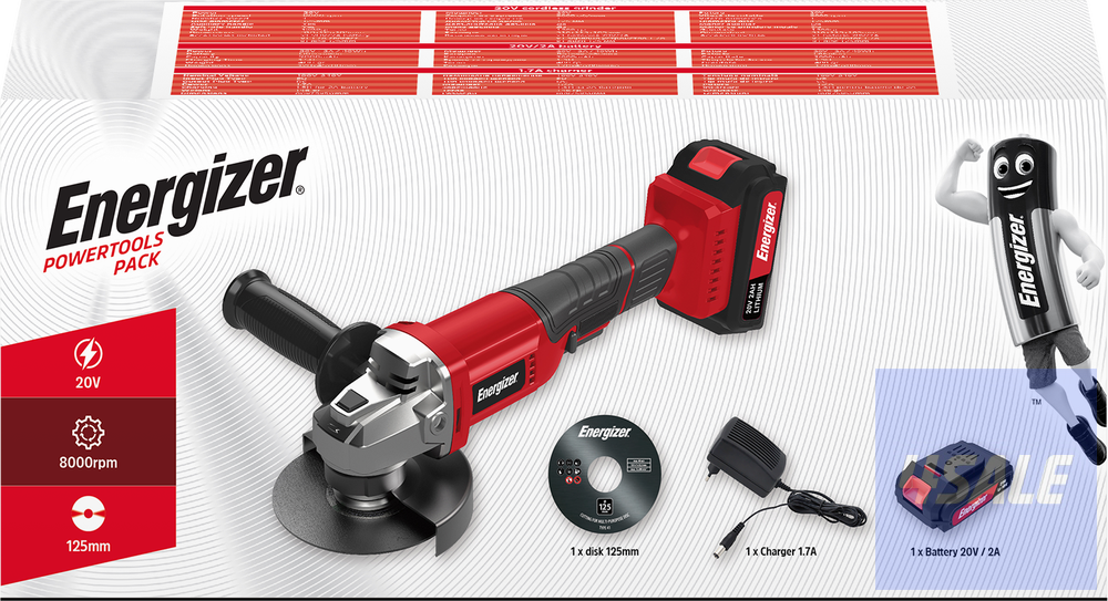 Energizer Cordless Grinder (Pack)4