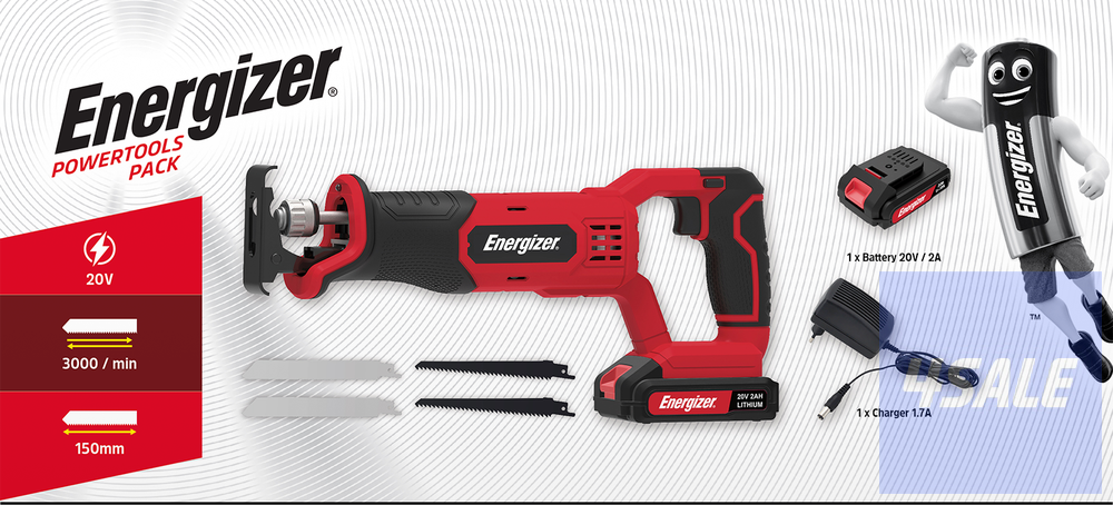 Energizer Saber Saw (pack)5