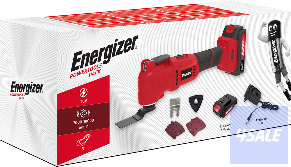 Energizer Cordless Multi-tool (Pack)5