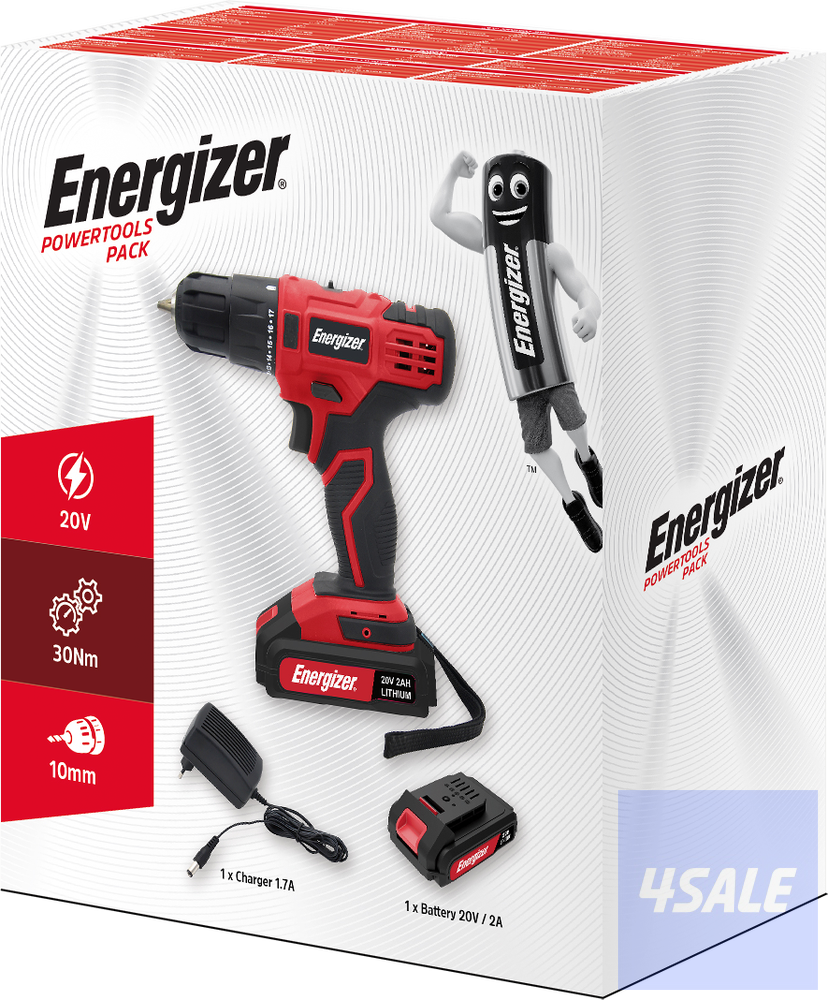 Energizer Cordless Drill (Pack)6