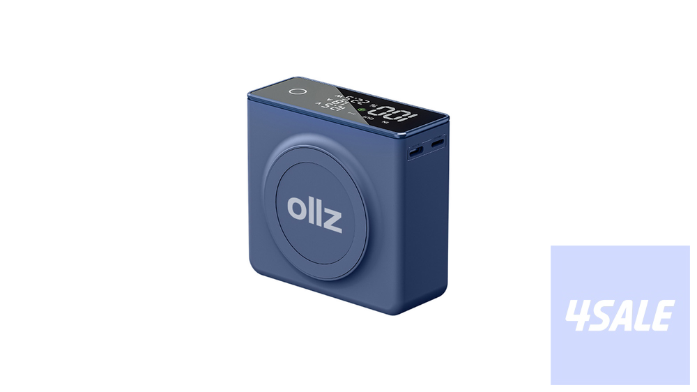 OllZ PowerMag10KPro 10000 mAh Magsafe Wireless Power Bank -Navy Blue0